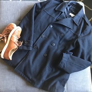 Calvin Klein Wool Peacoat Jacket